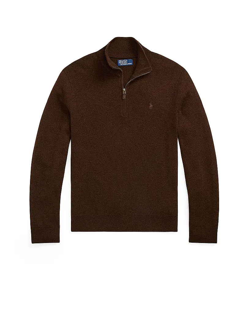 POLO RALPH LAUREN | Pullover Troyer | Marrone