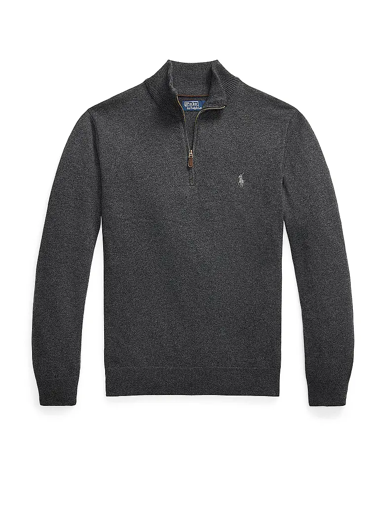 POLO RALPH LAUREN | Pullover Troyer | Grigio