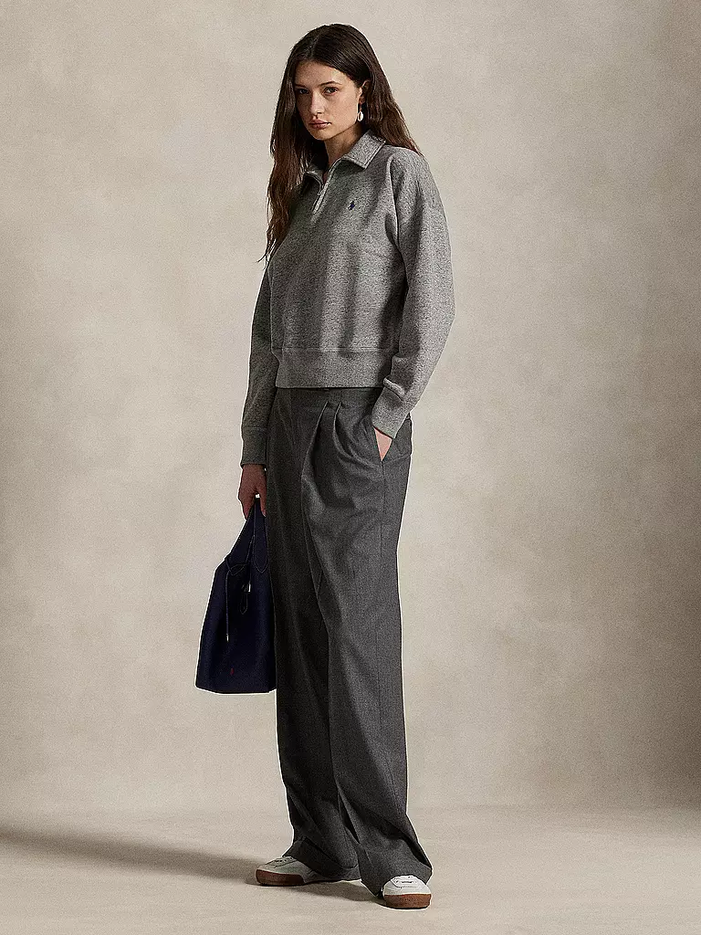 POLO RALPH LAUREN | Pullover Troyer | Grigio