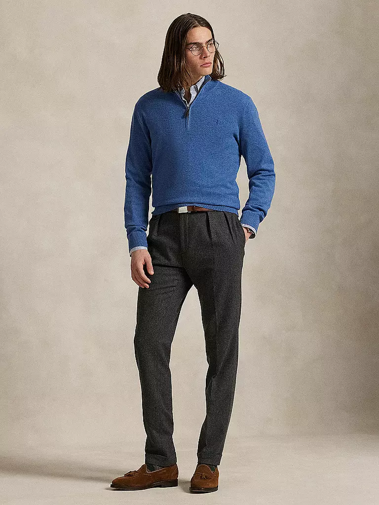 POLO RALPH LAUREN | Pullover Troyer | Blu