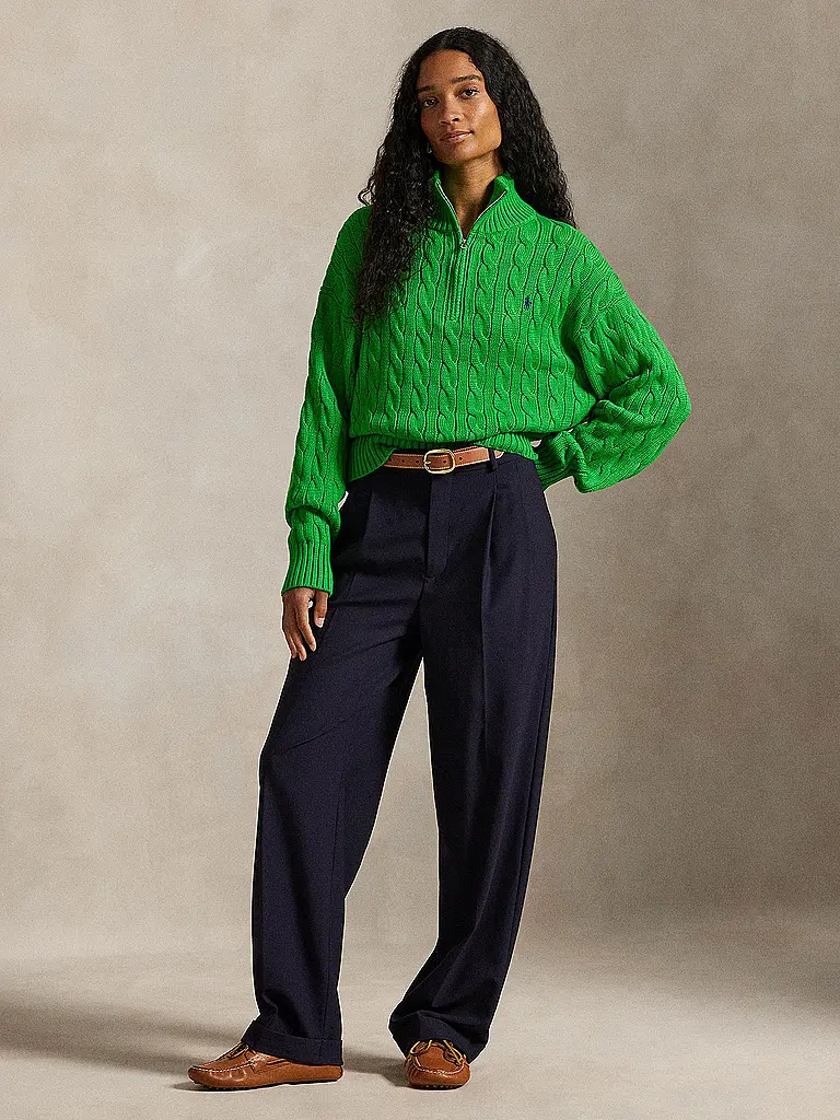 POLO RALPH LAUREN | Pullover Troyer | Verde