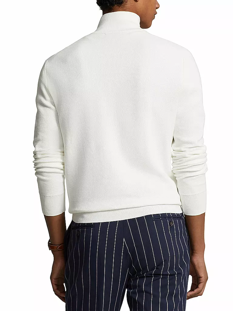 POLO RALPH LAUREN | Pullover Troyer | Bianco
