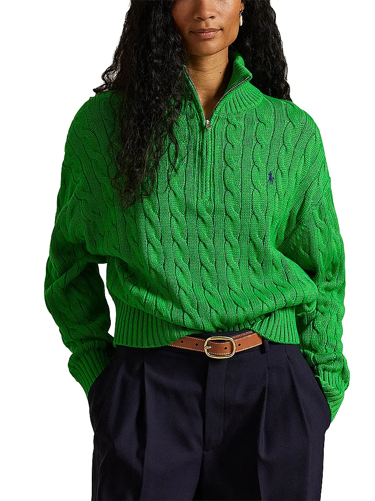 POLO RALPH LAUREN | Pullover Troyer | Verde