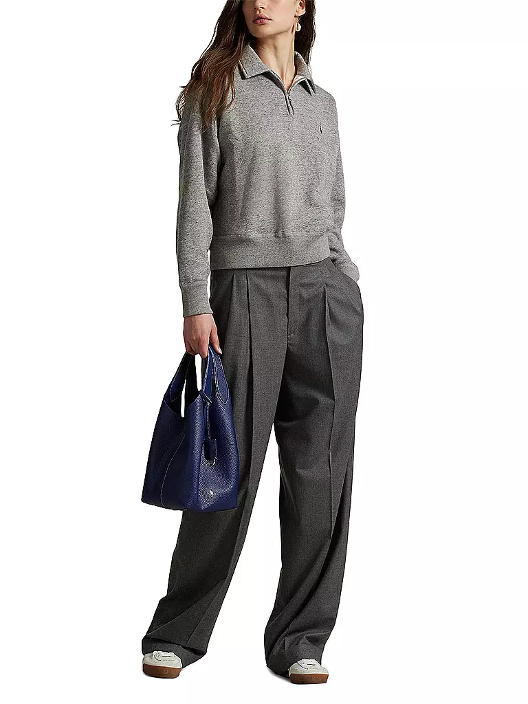 POLO RALPH LAUREN | Pullover Troyer | Grigio
