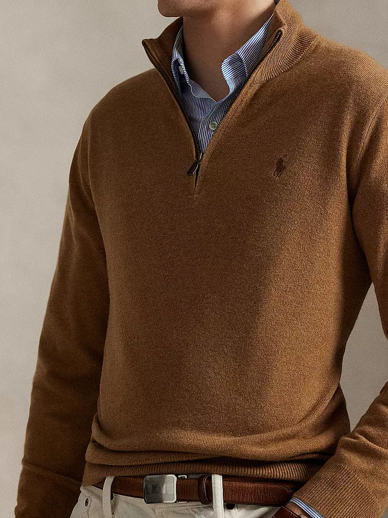 POLO RALPH LAUREN | Pullover Troyer | Cammello