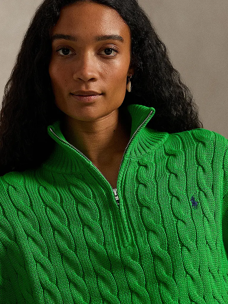 POLO RALPH LAUREN | Pullover Troyer | Verde