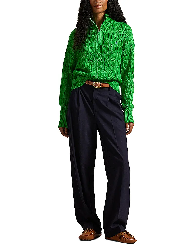 POLO RALPH LAUREN | Pullover Troyer | Verde