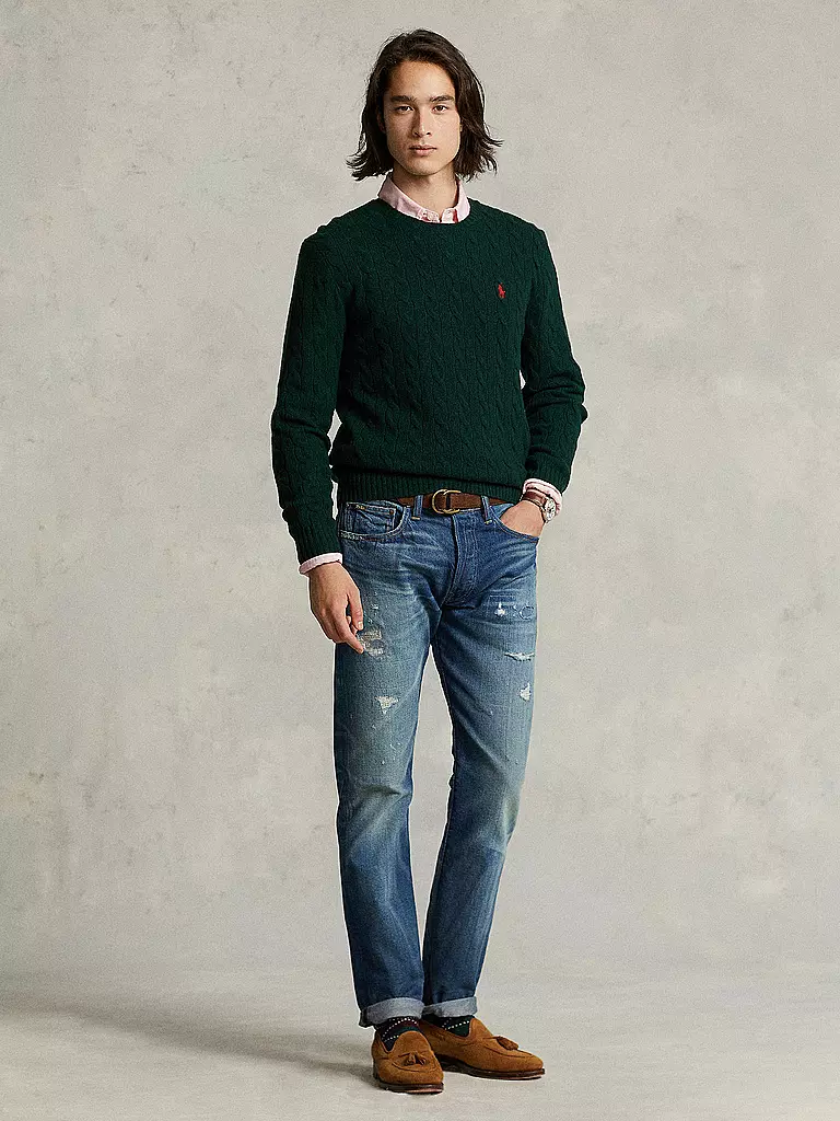 POLO RALPH LAUREN | Pullover | Verde scuro