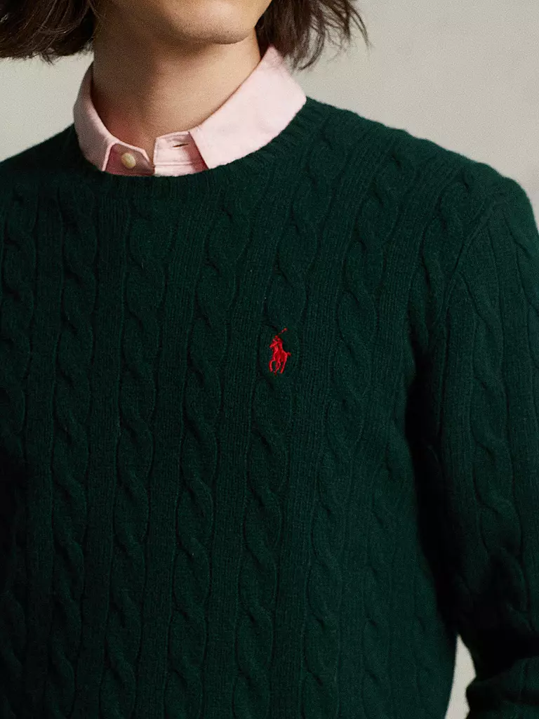 POLO RALPH LAUREN | Pullover | Verde scuro