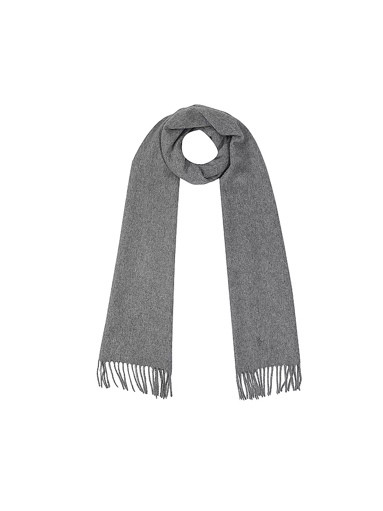 POLO RALPH LAUREN | Sciarpa in cashmere | Grigio chiaro