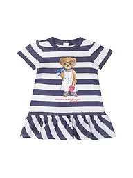 POLO RALPH LAUREN | Set da neonata 2 pezzi, vestito e mutandina | Blu scuro
