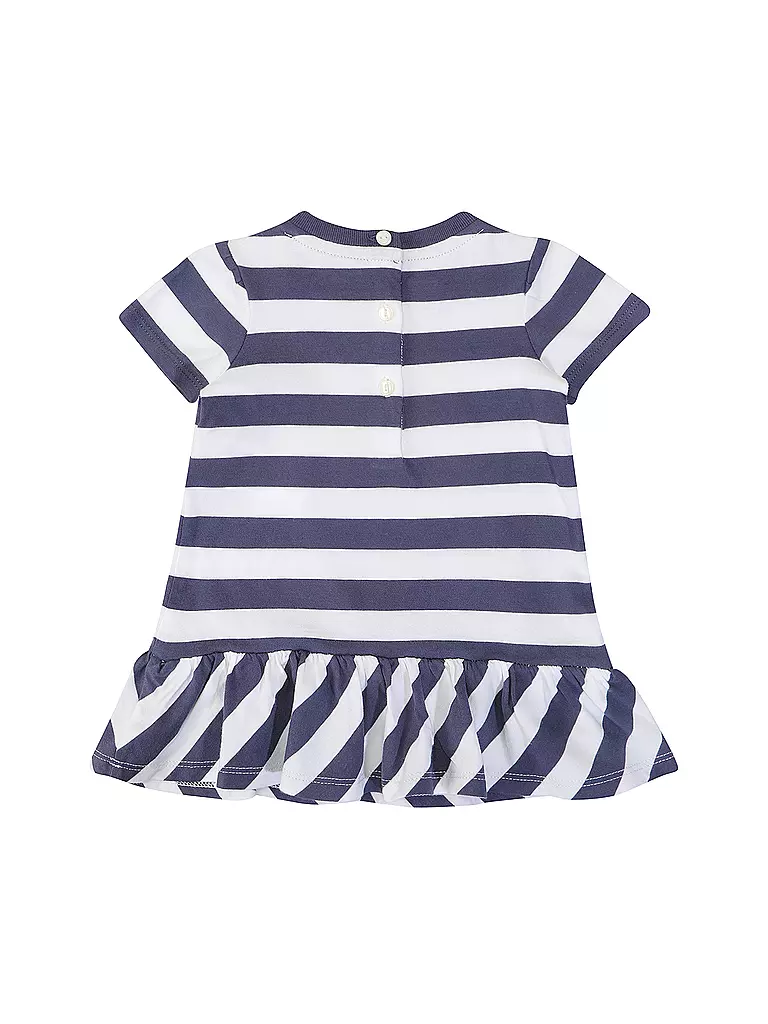 POLO RALPH LAUREN | Set da neonata 2 pezzi, vestito e mutandina | Blu scuro
