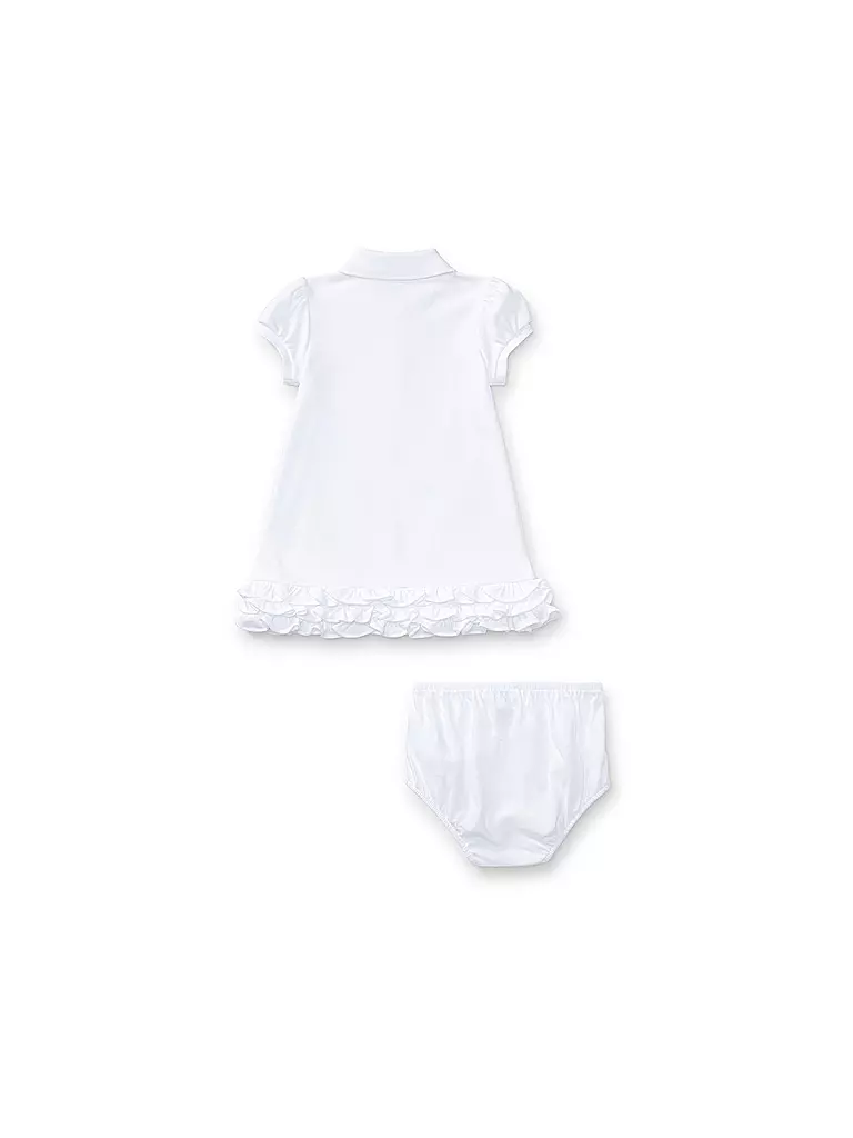 POLO RALPH LAUREN | Set neonata 2 pezzi vestito con mutandina | 