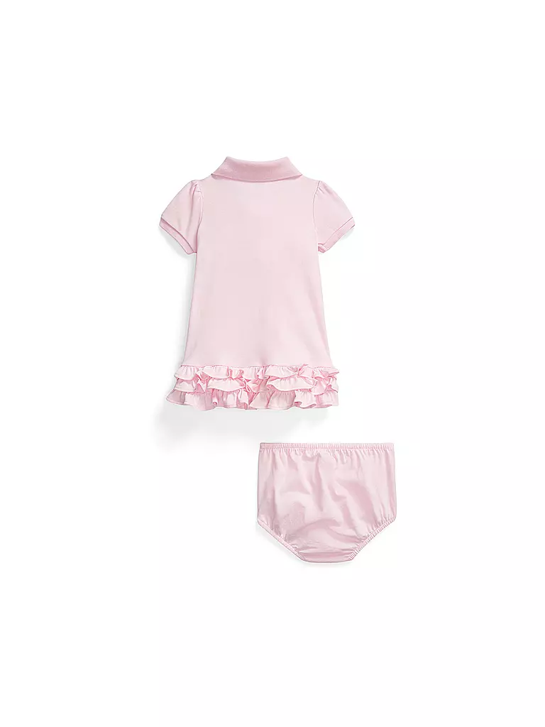 POLO RALPH LAUREN | Set neonata 2 pezzi vestito con mutandina | 