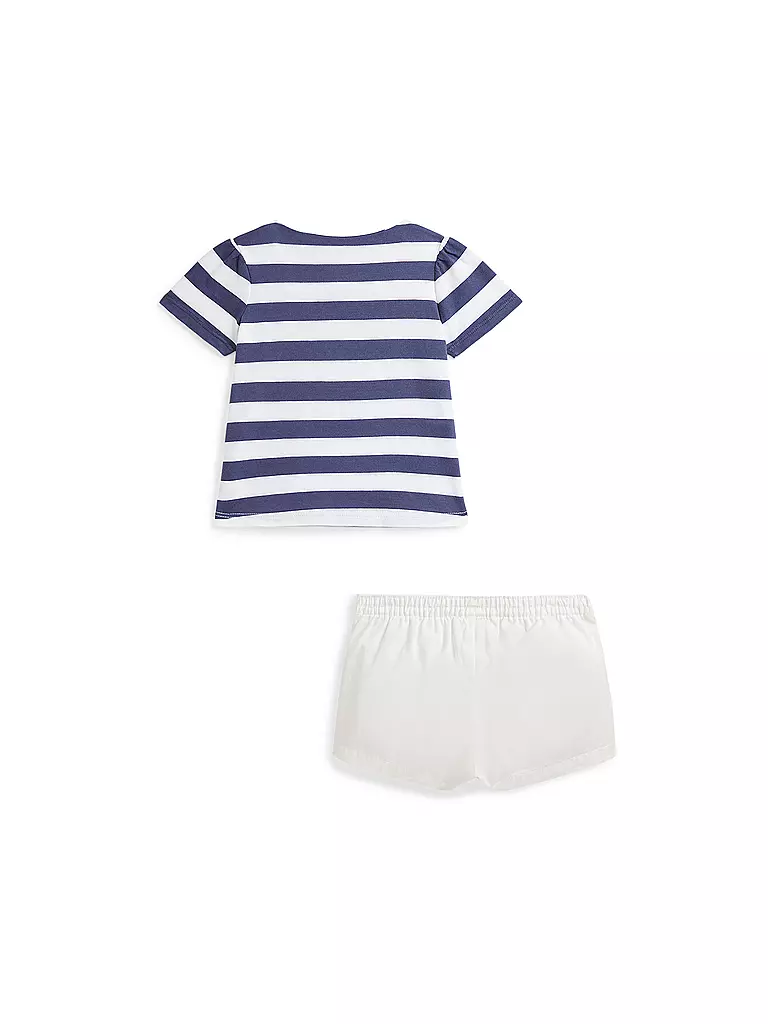 POLO RALPH LAUREN | Set neonato 2 pezzi T-shirt e shorts | 