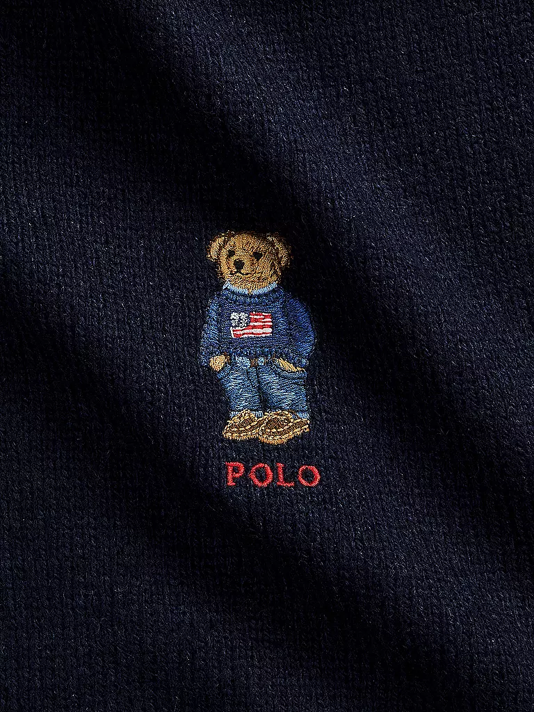 POLO RALPH LAUREN | Set regalo berretto e sciarpa | Blu scuro