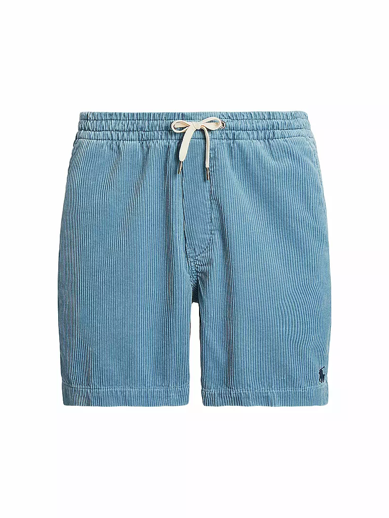 POLO RALPH LAUREN | Shorts in velluto a coste | Blu chiaro