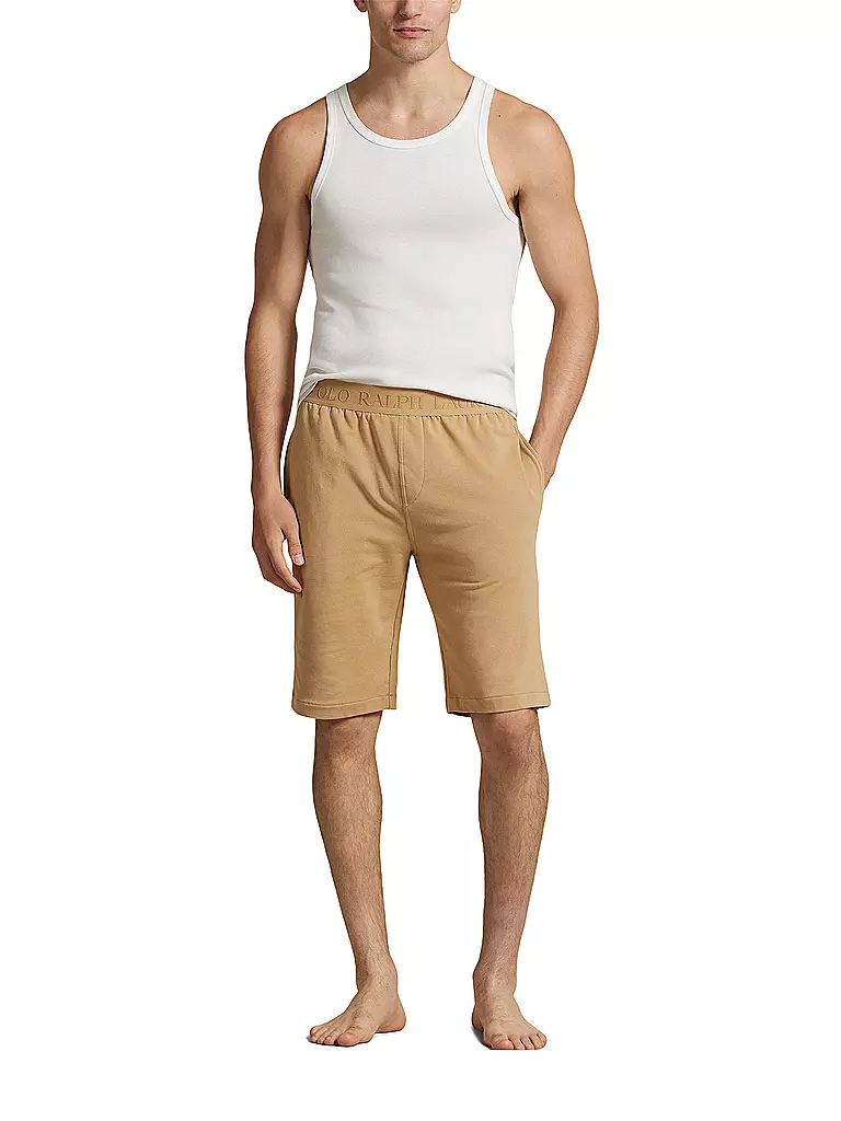 POLO RALPH LAUREN | Shorts Loungewear Slim Fit | Cammello