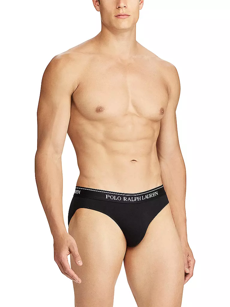 POLO RALPH LAUREN | Slip confezione da 3 nero | Nero