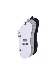 POLO RALPH LAUREN | Sneaker Calzini Confezione da 3 Allover | Bianco
