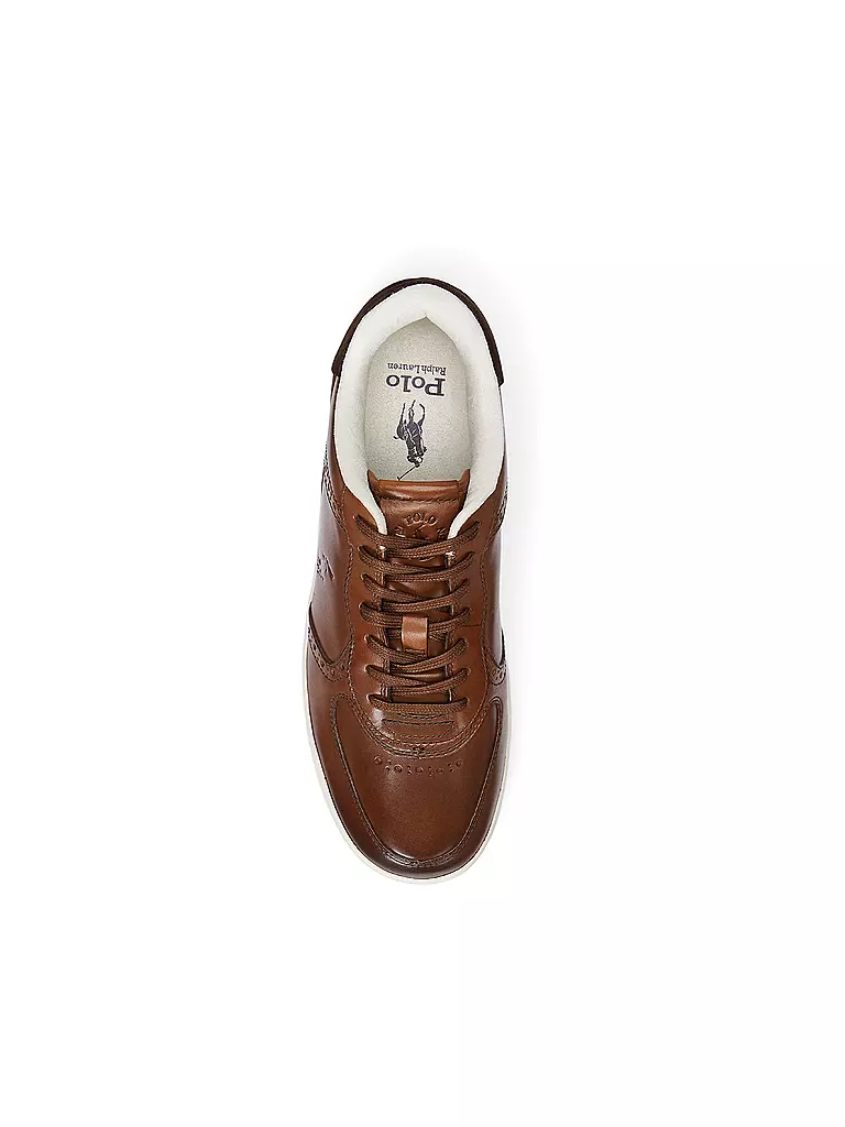 POLO RALPH LAUREN | Sneaker MASTERS COURT | Marrone