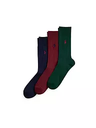 POLO RALPH LAUREN | Socken 3er Pkg. navy multi | Blu scuro