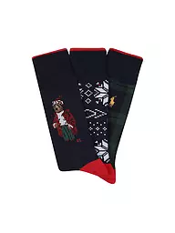POLO RALPH LAUREN | Socken Geschenkbox 3er Pkg. assorted | Blu scuro