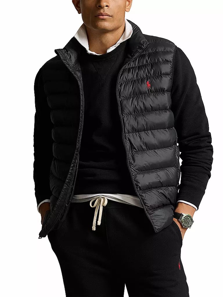 POLO RALPH LAUREN | Steppgilet  | Nero