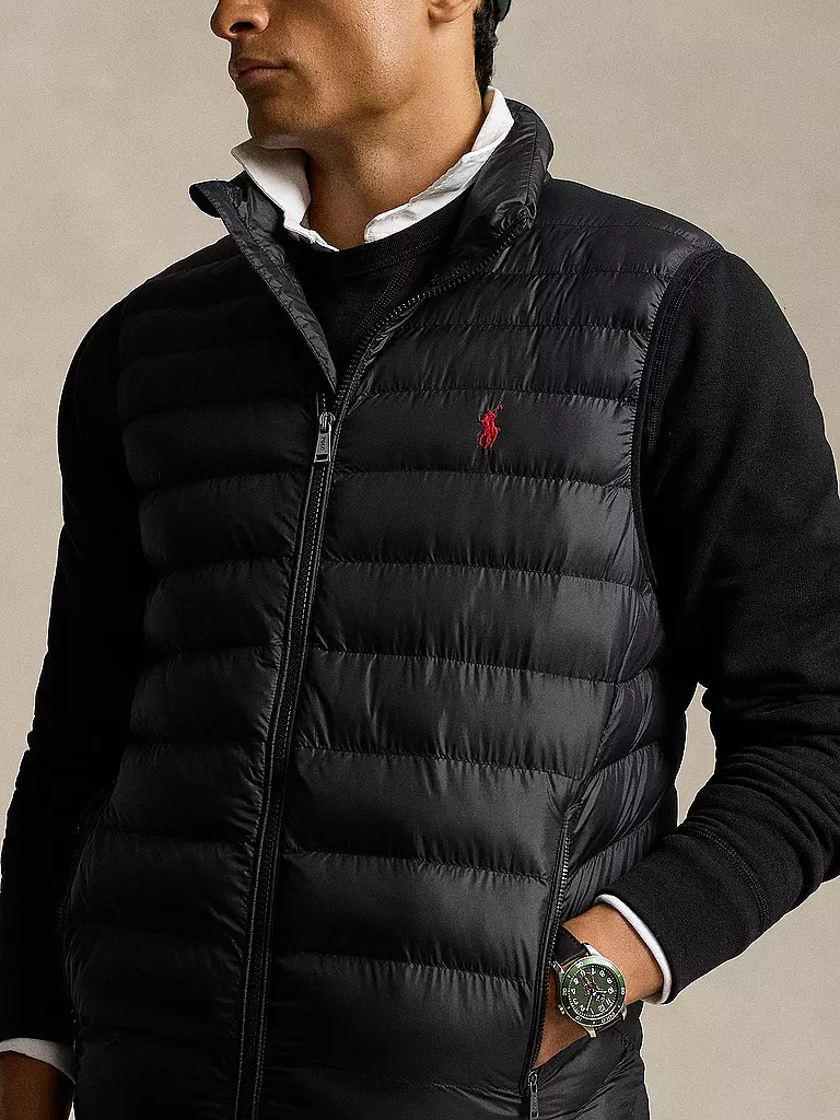POLO RALPH LAUREN | Steppgilet  | Nero