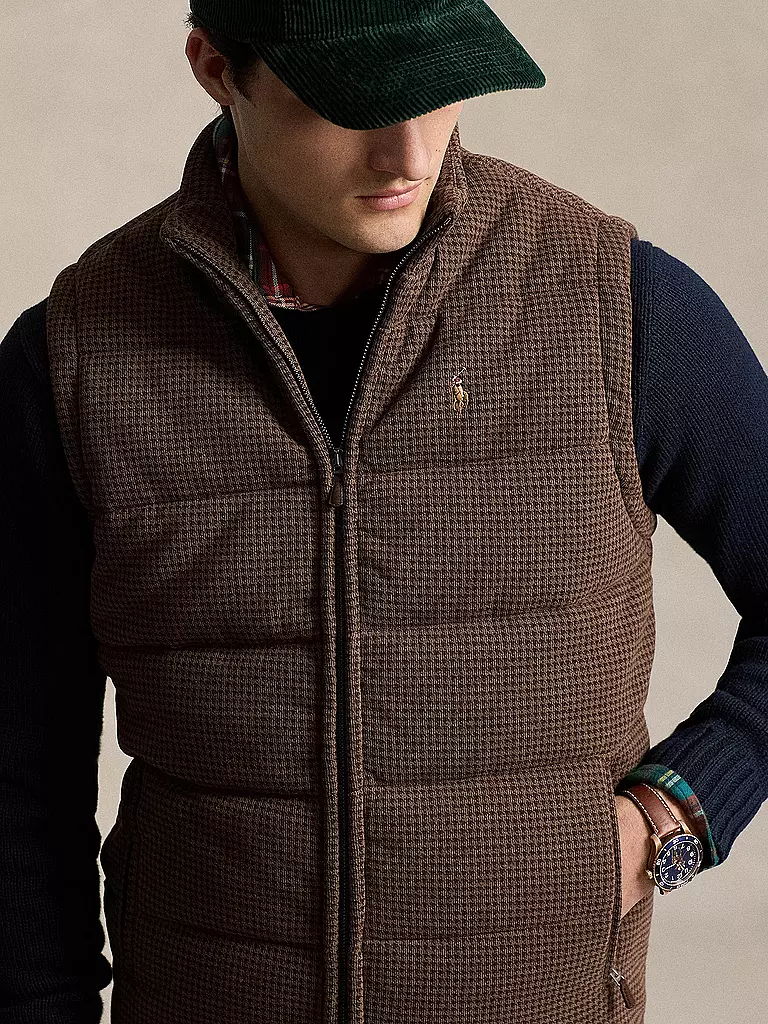 POLO RALPH LAUREN | Steppgilet | Marrone chiaro