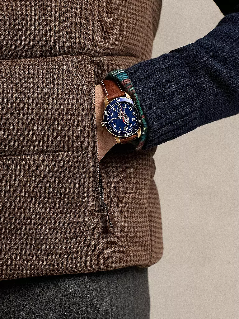 POLO RALPH LAUREN | Steppgilet | Marrone chiaro