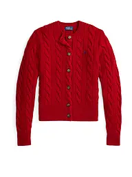 POLO RALPH LAUREN | Cardigan | Rosso scuro