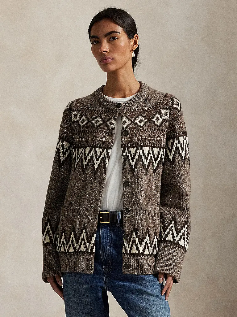 POLO RALPH LAUREN | Strickjacke | Marrone chiaro