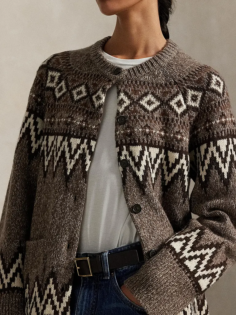 POLO RALPH LAUREN | Strickjacke | Marrone chiaro