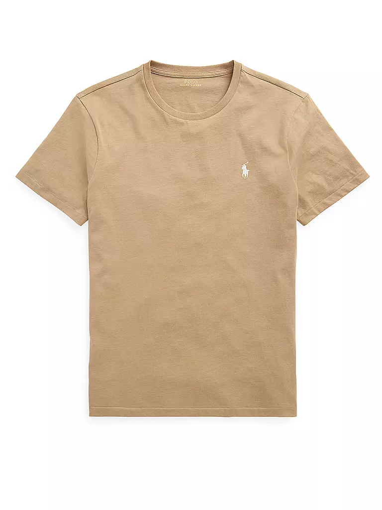 POLO RALPH LAUREN | T Shirt Custom Slim Fit | Marrone chiaro