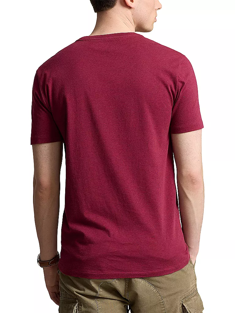 POLO RALPH LAUREN | T Shirt Custom Slim Fit | Rosso