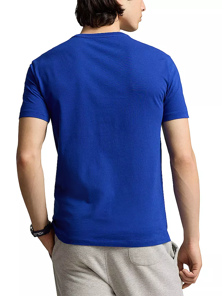POLO RALPH LAUREN | T Shirt Custom Slim Fit | Blu