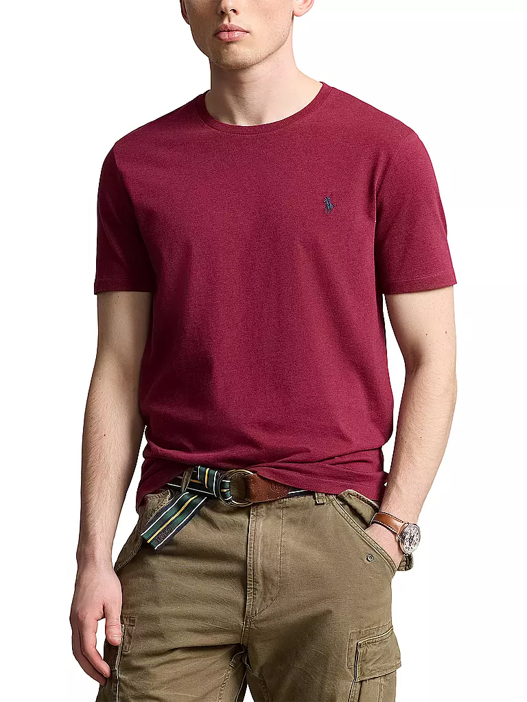 POLO RALPH LAUREN | T Shirt Custom Slim Fit | Rosso