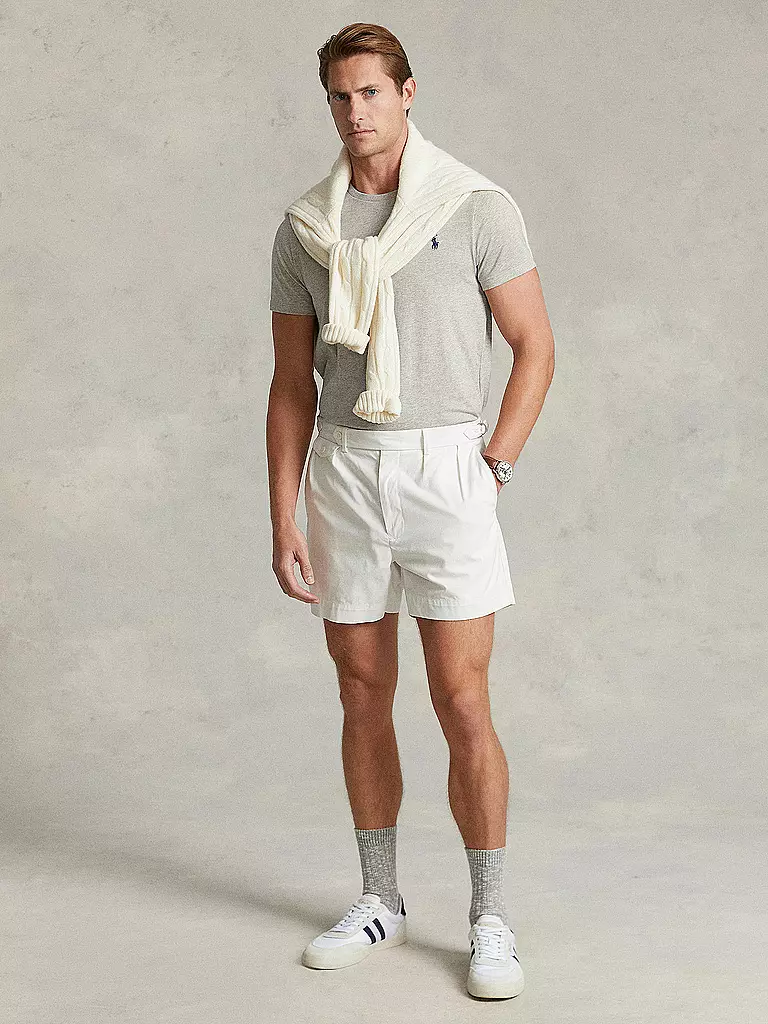 POLO RALPH LAUREN | T-shirt Custom-Slim-Fit | Grigio