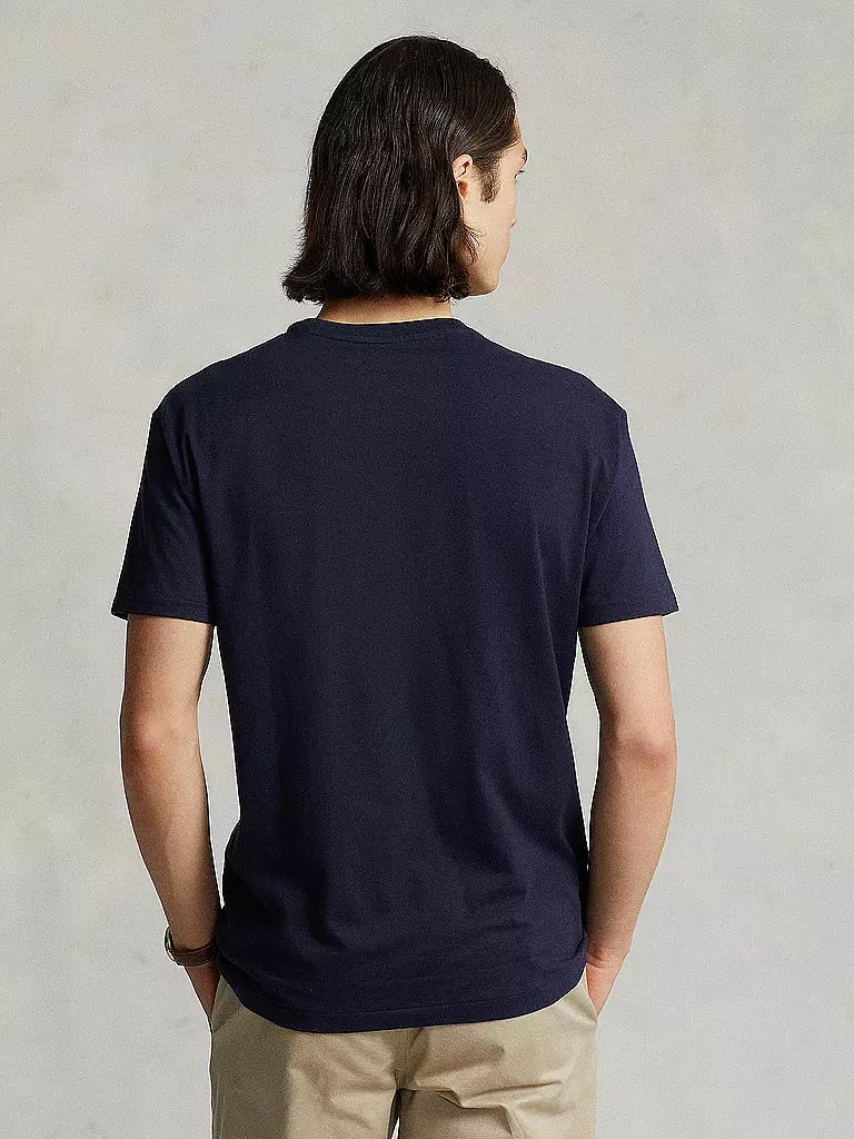 POLO RALPH LAUREN | T-shirt Custom-Slim-Fit | Blu scuro