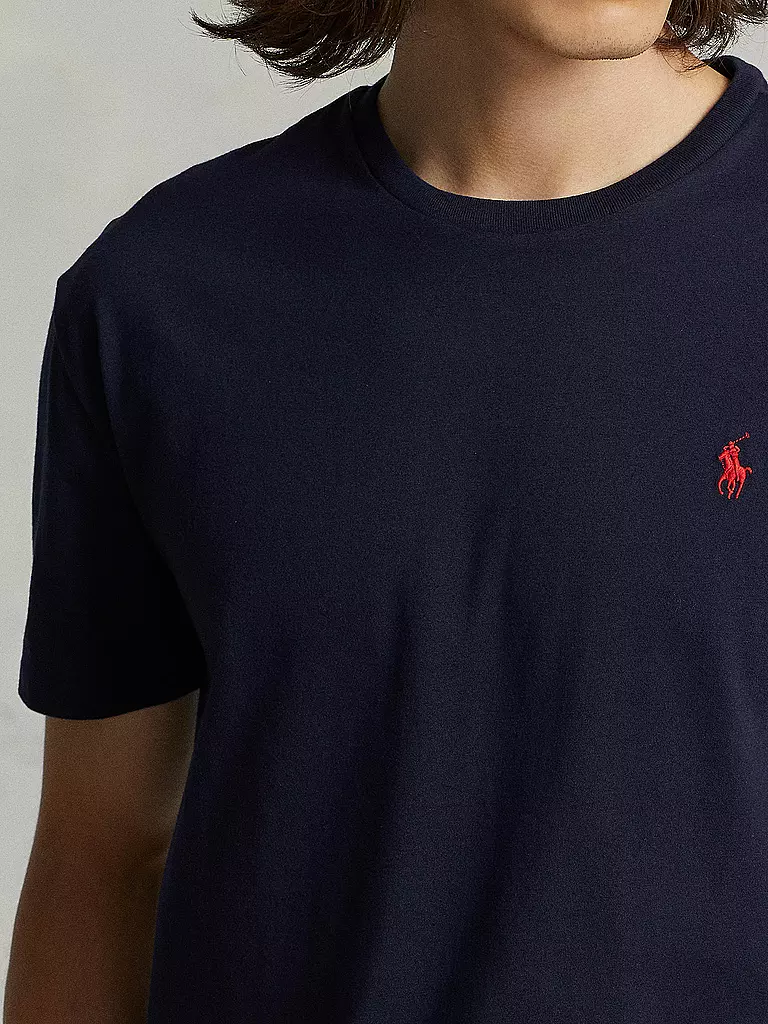 POLO RALPH LAUREN | T-shirt Custom-Slim-Fit | Blu scuro