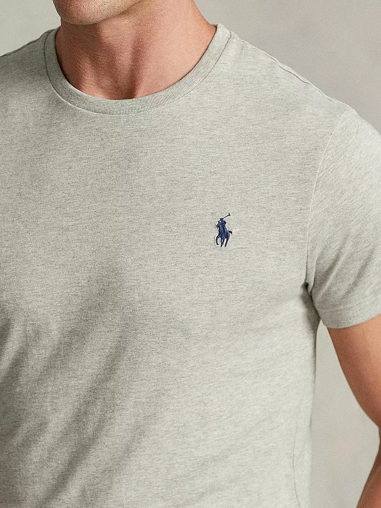 POLO RALPH LAUREN | T-shirt Custom-Slim-Fit | Grigio