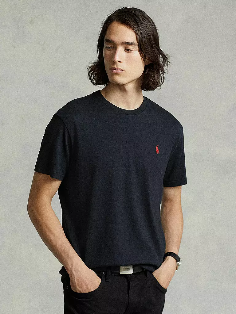 POLO RALPH LAUREN | T-shirt vestibilità custom slim | Nero