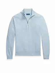 POLO RALPH LAUREN | Pullover Troyer | Blu chiaro