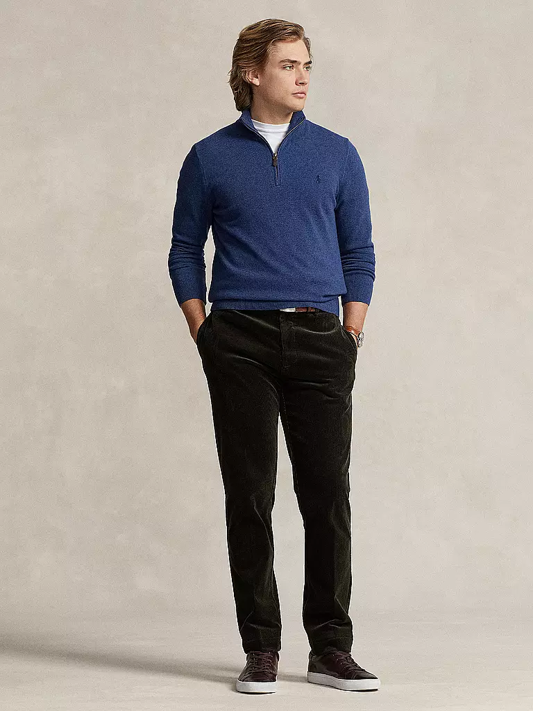 POLO RALPH LAUREN | Troyer Pullover Regular Fit | Blu