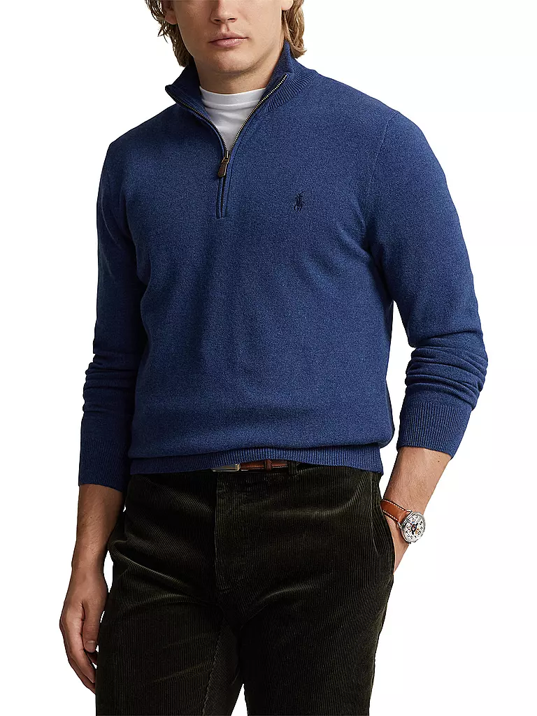 POLO RALPH LAUREN | Troyer Pullover Regular Fit | Blu