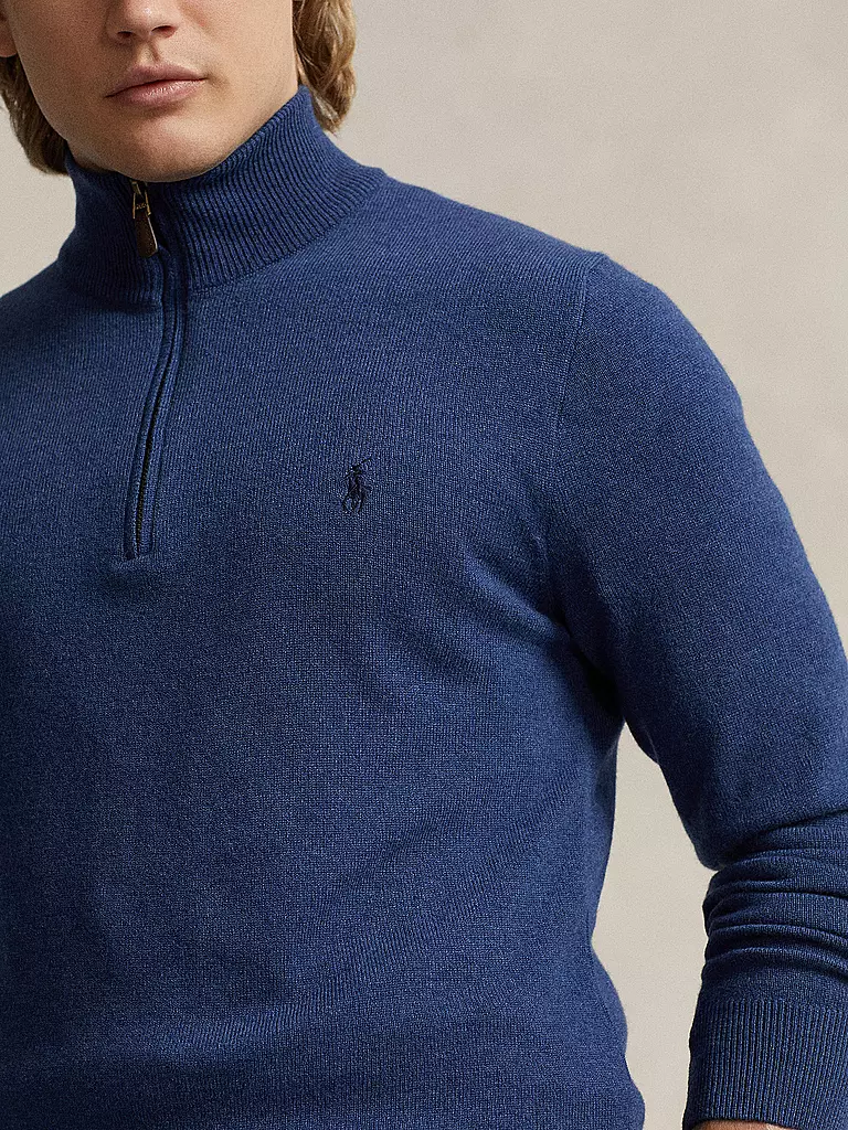 POLO RALPH LAUREN | Troyer Pullover Regular Fit | Blu