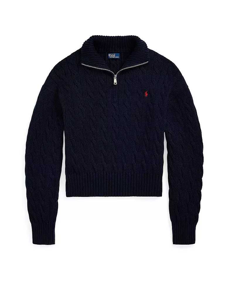POLO RALPH LAUREN | Troyer Pullover | Blu scuro