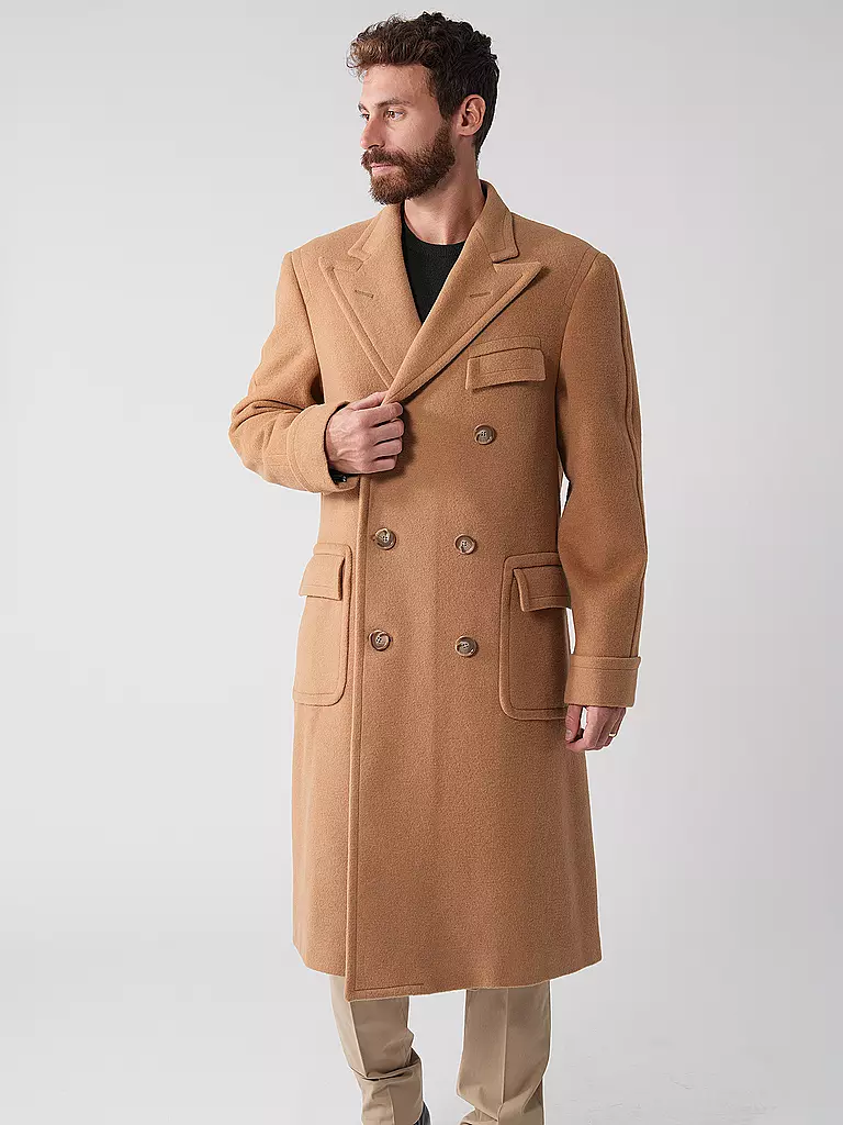 POLO RALPH LAUREN | Wollmantel  | Cammello