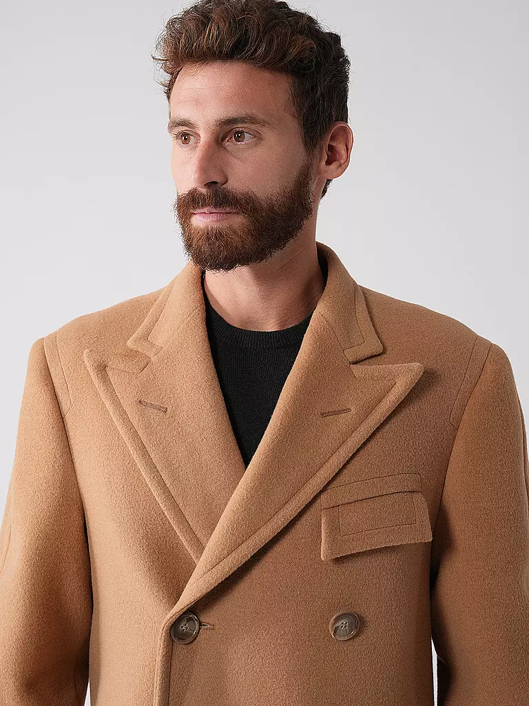 POLO RALPH LAUREN | Wollmantel  | Cammello